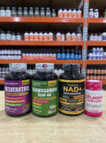 NAD-ASHWAGANDHA-RESVERATROL +COLAGENO GRATIS